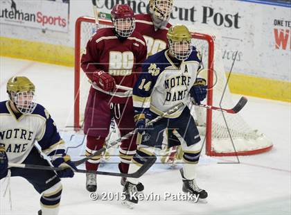 Thumbnail 1 in Boston College High vs. Notre Dame Catholic (Notre Dame New Year's Invitational Final) photogallery.