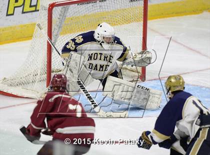 Thumbnail 1 in Boston College High vs. Notre Dame Catholic (Notre Dame New Year's Invitational Final) photogallery.