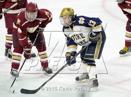 Thumbnail 3 in Boston College High vs. Notre Dame Catholic (Notre Dame New Year's Invitational Final) photogallery.