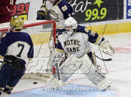 Thumbnail 3 in Boston College High vs. Notre Dame Catholic (Notre Dame New Year's Invitational Final) photogallery.