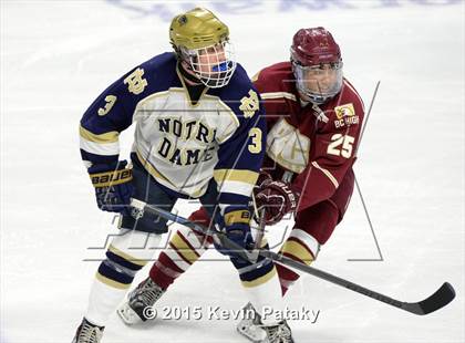 Thumbnail 3 in Boston College High vs. Notre Dame Catholic (Notre Dame New Year's Invitational Final) photogallery.