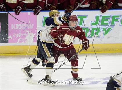 Thumbnail 3 in Boston College High vs. Notre Dame Catholic (Notre Dame New Year's Invitational Final) photogallery.