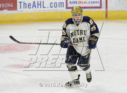 Thumbnail 1 in Boston College High vs. Notre Dame Catholic (Notre Dame New Year's Invitational Final) photogallery.