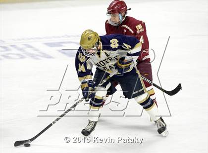 Thumbnail 3 in Boston College High vs. Notre Dame Catholic (Notre Dame New Year's Invitational Final) photogallery.