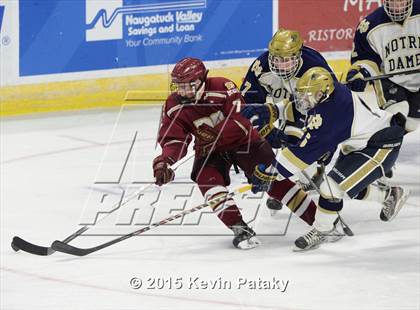 Thumbnail 3 in Boston College High vs. Notre Dame Catholic (Notre Dame New Year's Invitational Final) photogallery.