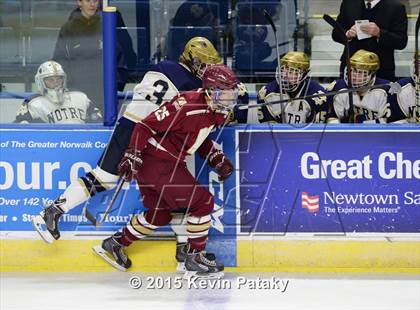 Thumbnail 3 in Boston College High vs. Notre Dame Catholic (Notre Dame New Year's Invitational Final) photogallery.