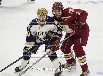 Thumbnail 2 in Boston College High vs. Notre Dame Catholic (Notre Dame New Year's Invitational Final) photogallery.