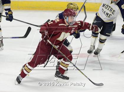 Thumbnail 2 in Boston College High vs. Notre Dame Catholic (Notre Dame New Year's Invitational Final) photogallery.