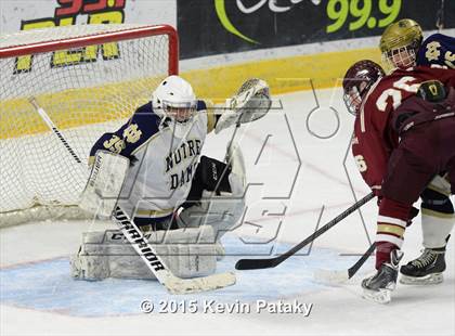 Thumbnail 3 in Boston College High vs. Notre Dame Catholic (Notre Dame New Year's Invitational Final) photogallery.