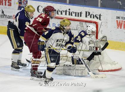 Thumbnail 1 in Boston College High vs. Notre Dame Catholic (Notre Dame New Year's Invitational Final) photogallery.