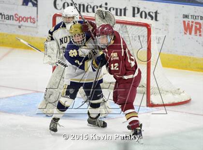 Thumbnail 2 in Boston College High vs. Notre Dame Catholic (Notre Dame New Year's Invitational Final) photogallery.