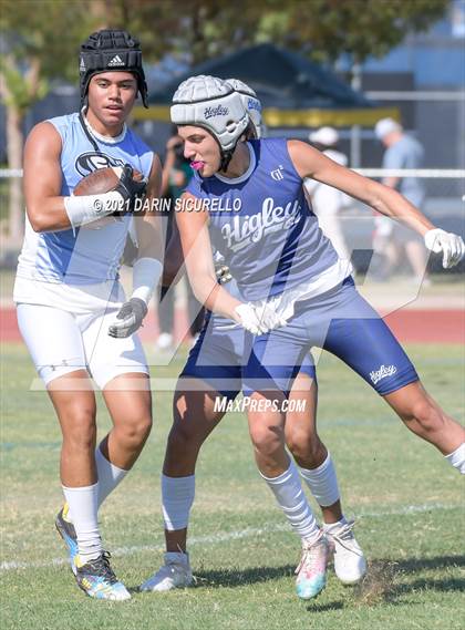 Thumbnail 1 in Cactus vs. Higley (Cactus Duel Out West 7-on-7 Tournament) photogallery.