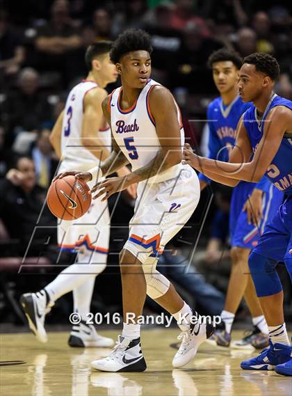 Thumbnail 1 in Rainier Beach vs. Bishop Gorman (Bass Pro Tournament of Champions) photogallery.