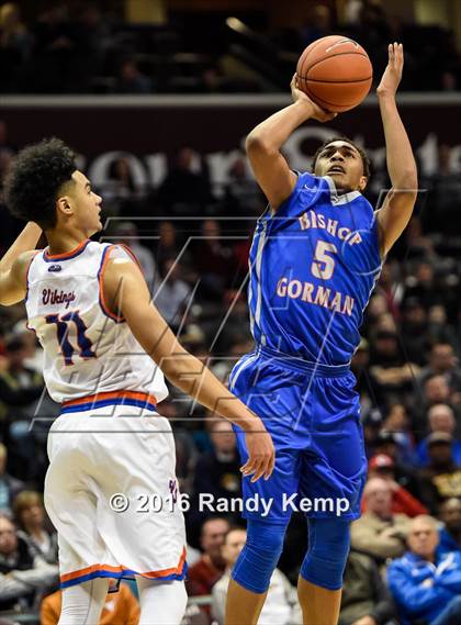 Thumbnail 1 in Rainier Beach vs. Bishop Gorman (Bass Pro Tournament of Champions) photogallery.