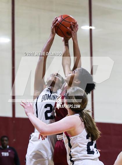 Thumbnail 2 in St Marys Dominican vs Terrebonne (Allstate Sugar Bowl Classic) photogallery.