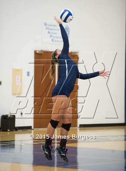 Thumbnail 2 in Girls Prep vs Pope John Paul II photogallery.