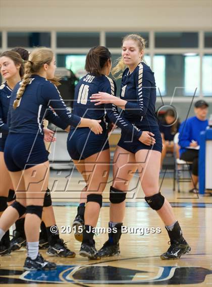 Thumbnail 3 in Girls Prep vs Pope John Paul II photogallery.