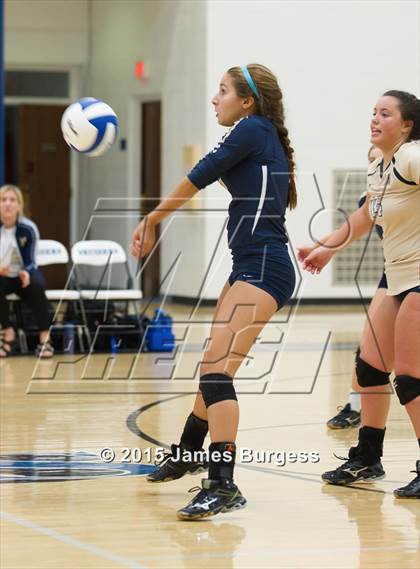 Thumbnail 2 in Girls Prep vs Pope John Paul II photogallery.