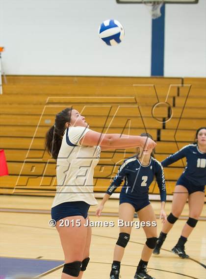 Thumbnail 3 in Girls Prep vs Pope John Paul II photogallery.