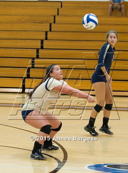 Thumbnail 3 in Girls Prep vs Pope John Paul II photogallery.