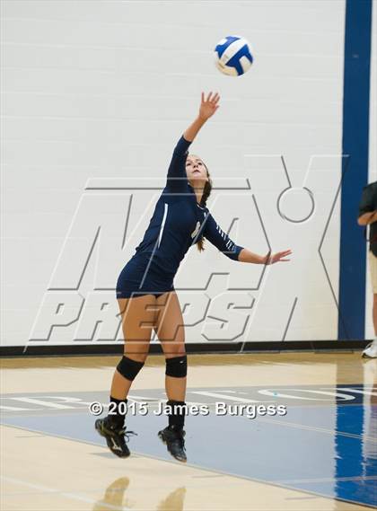 Thumbnail 1 in Girls Prep vs Pope John Paul II photogallery.