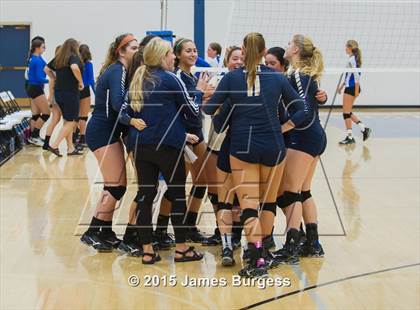 Thumbnail 3 in Girls Prep vs Pope John Paul II photogallery.