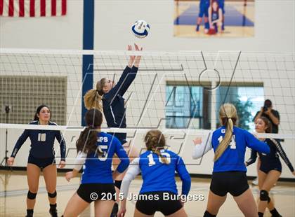 Thumbnail 1 in Girls Prep vs Pope John Paul II photogallery.