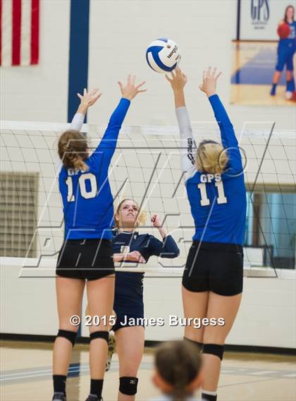 Thumbnail 3 in Girls Prep vs Pope John Paul II photogallery.