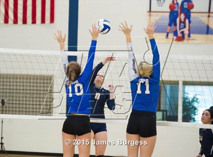 Thumbnail 2 in Girls Prep vs Pope John Paul II photogallery.