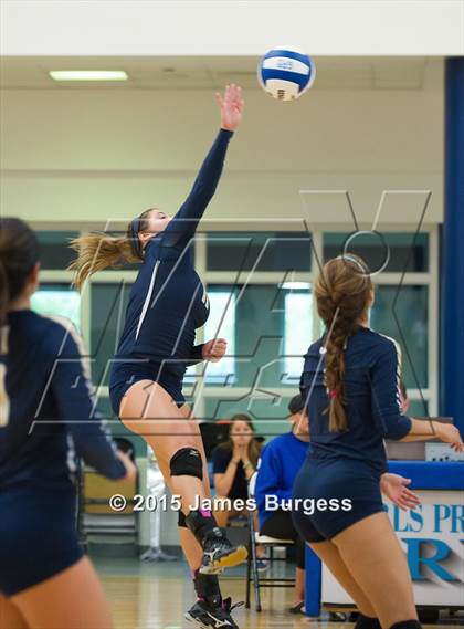 Thumbnail 2 in Girls Prep vs Pope John Paul II photogallery.