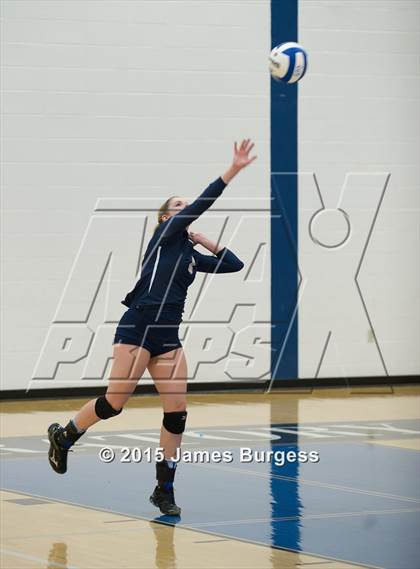 Thumbnail 3 in Girls Prep vs Pope John Paul II photogallery.