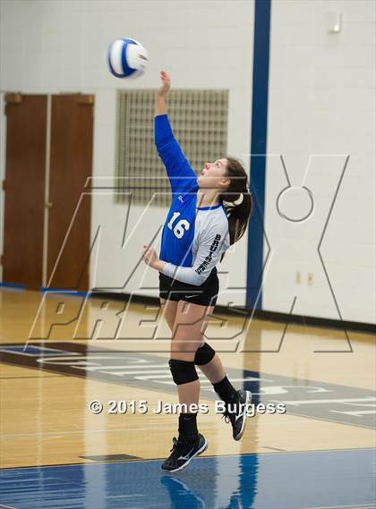 Thumbnail 2 in Girls Prep vs Pope John Paul II photogallery.