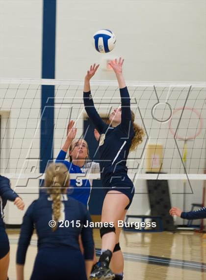 Thumbnail 1 in Girls Prep vs Pope John Paul II photogallery.
