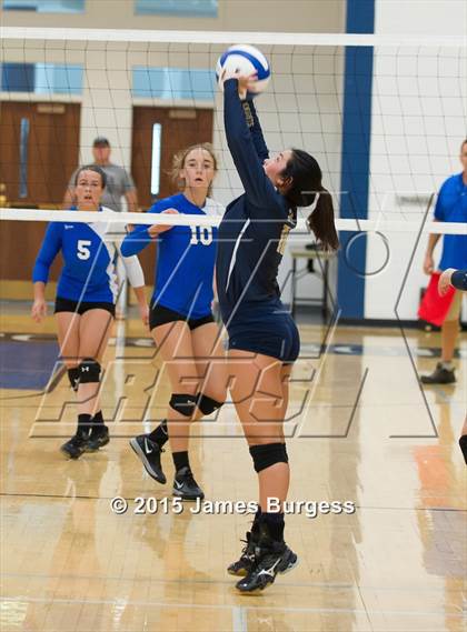 Thumbnail 1 in Girls Prep vs Pope John Paul II photogallery.