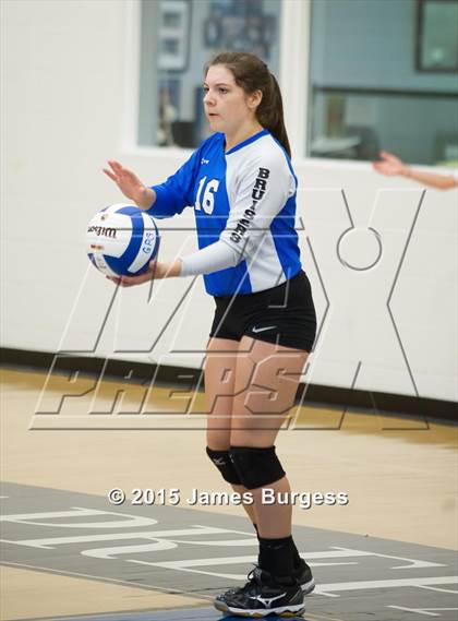 Thumbnail 3 in Girls Prep vs Pope John Paul II photogallery.