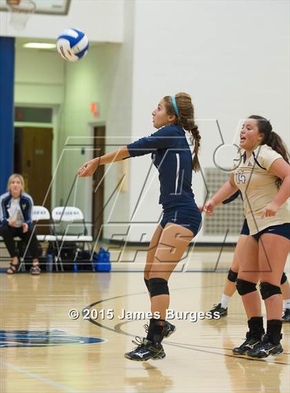 Thumbnail 3 in Girls Prep vs Pope John Paul II photogallery.