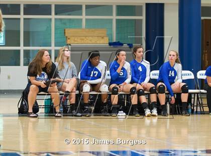 Thumbnail 3 in Girls Prep vs Pope John Paul II photogallery.