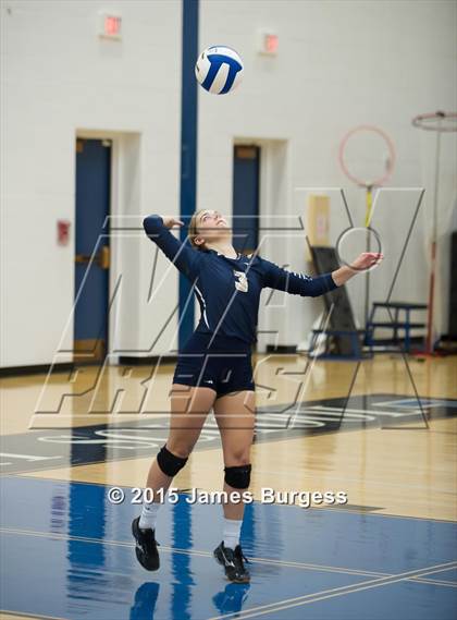Thumbnail 3 in Girls Prep vs Pope John Paul II photogallery.