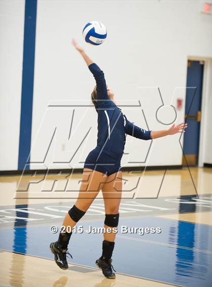 Thumbnail 1 in Girls Prep vs Pope John Paul II photogallery.