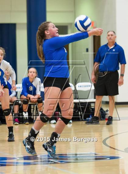 Thumbnail 2 in Girls Prep vs Pope John Paul II photogallery.