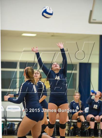 Thumbnail 3 in Girls Prep vs Pope John Paul II photogallery.