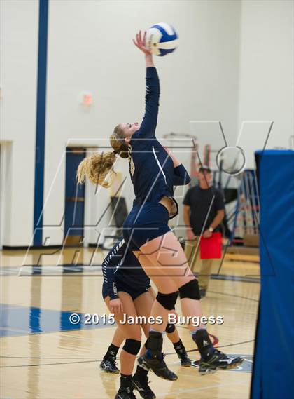 Thumbnail 2 in Girls Prep vs Pope John Paul II photogallery.