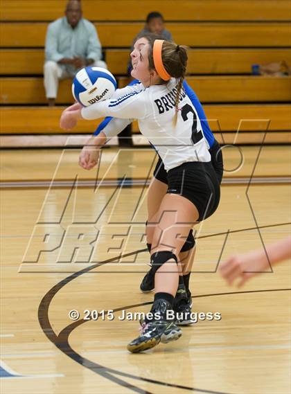 Thumbnail 3 in Girls Prep vs Pope John Paul II photogallery.