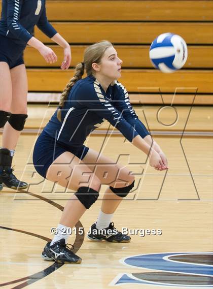 Thumbnail 2 in Girls Prep vs Pope John Paul II photogallery.