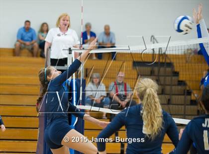 Thumbnail 3 in Girls Prep vs Pope John Paul II photogallery.