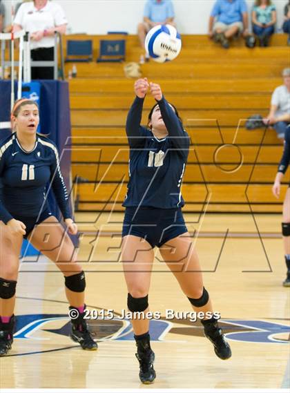 Thumbnail 2 in Girls Prep vs Pope John Paul II photogallery.