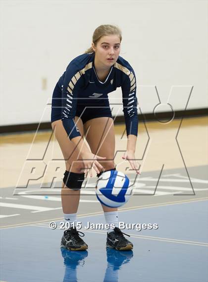 Thumbnail 2 in Girls Prep vs Pope John Paul II photogallery.