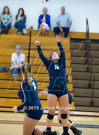 Thumbnail 3 in Girls Prep vs Pope John Paul II photogallery.