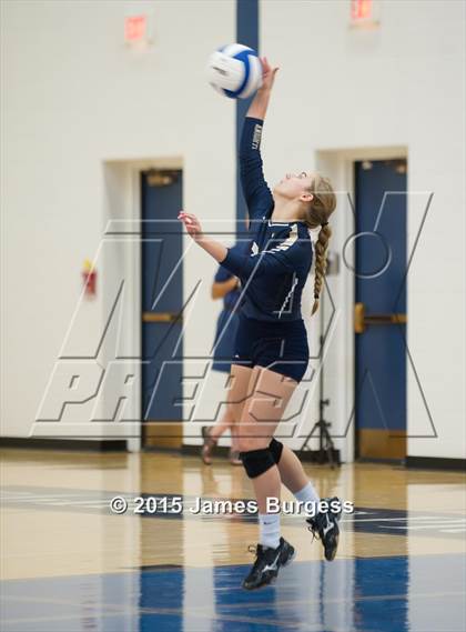 Thumbnail 1 in Girls Prep vs Pope John Paul II photogallery.