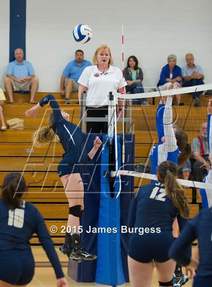 Thumbnail 2 in Girls Prep vs Pope John Paul II photogallery.